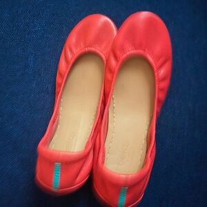Tieks Vibrant Red Ballet Flats